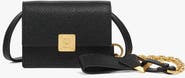 MCM Aren AirPods Pro Charm in Calfskin with Chain Strap
