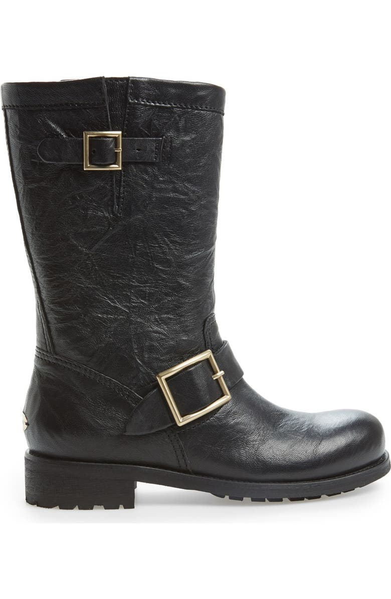 Jimmy Choo Motorcycle Boot, Alternate, color,