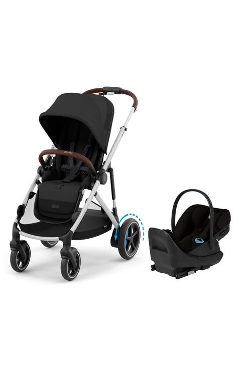 e-Gazelle S Stroller & Cloud G Pro Car Seat Travel System