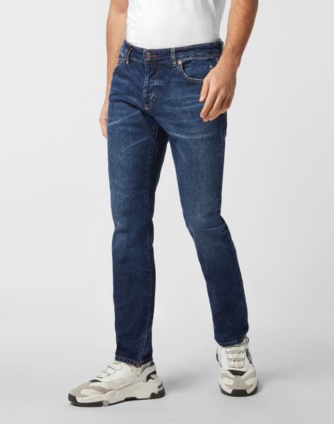 Super Straight Cut Jeans Plein Men