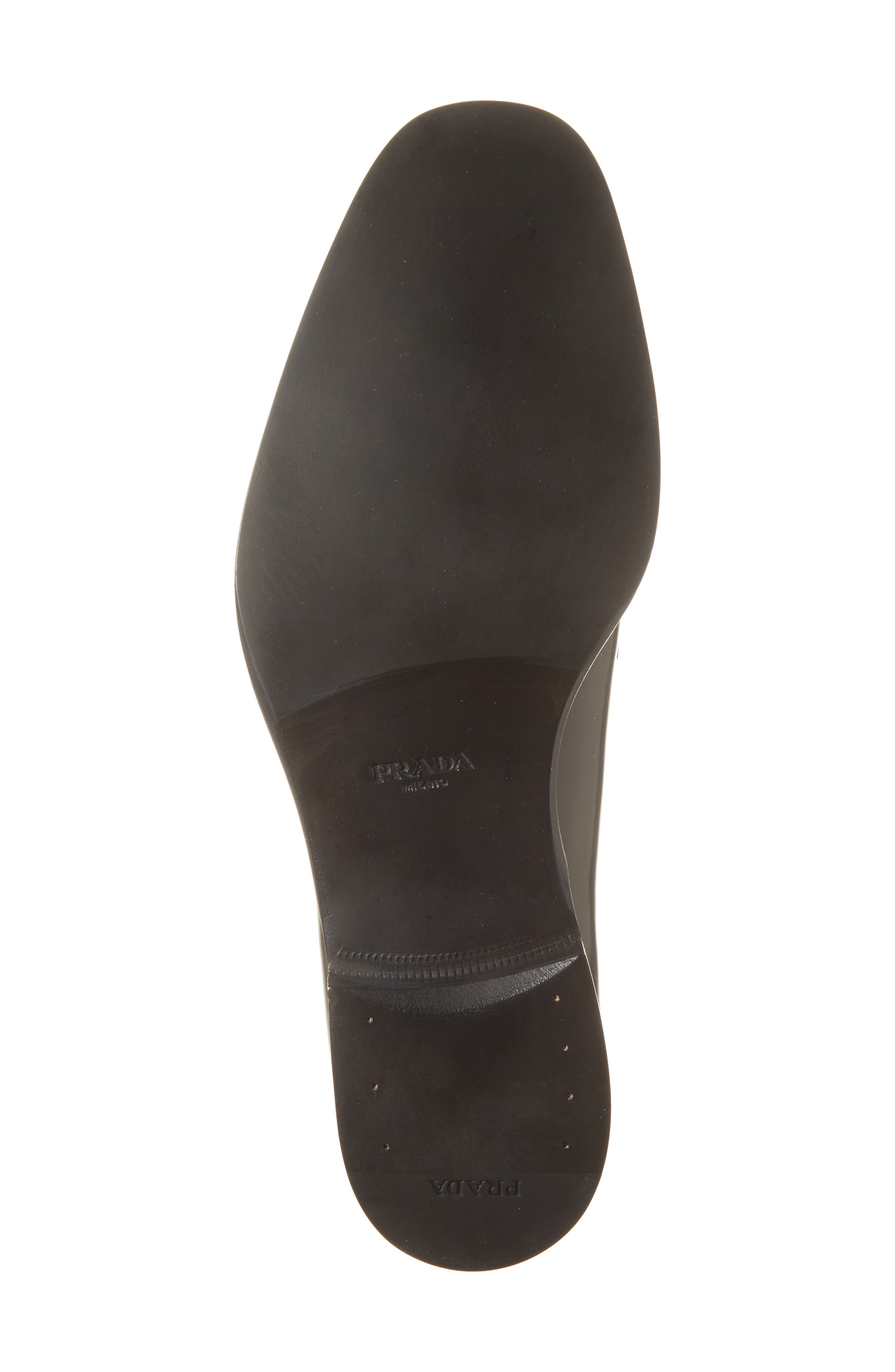 Formale Spazzolato Plain Toe Derby, Alternate, color, BRUCIATO