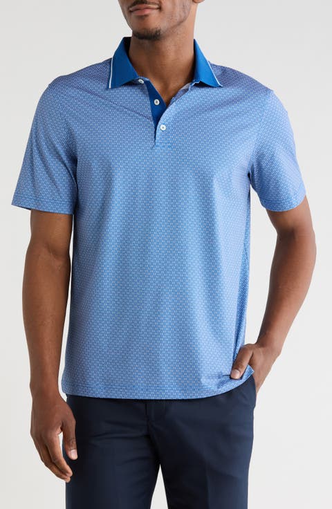 Tipped Cotton Knit Polo