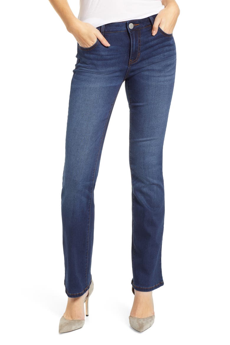 Clean Flare Jeans, Main, color, KRIS