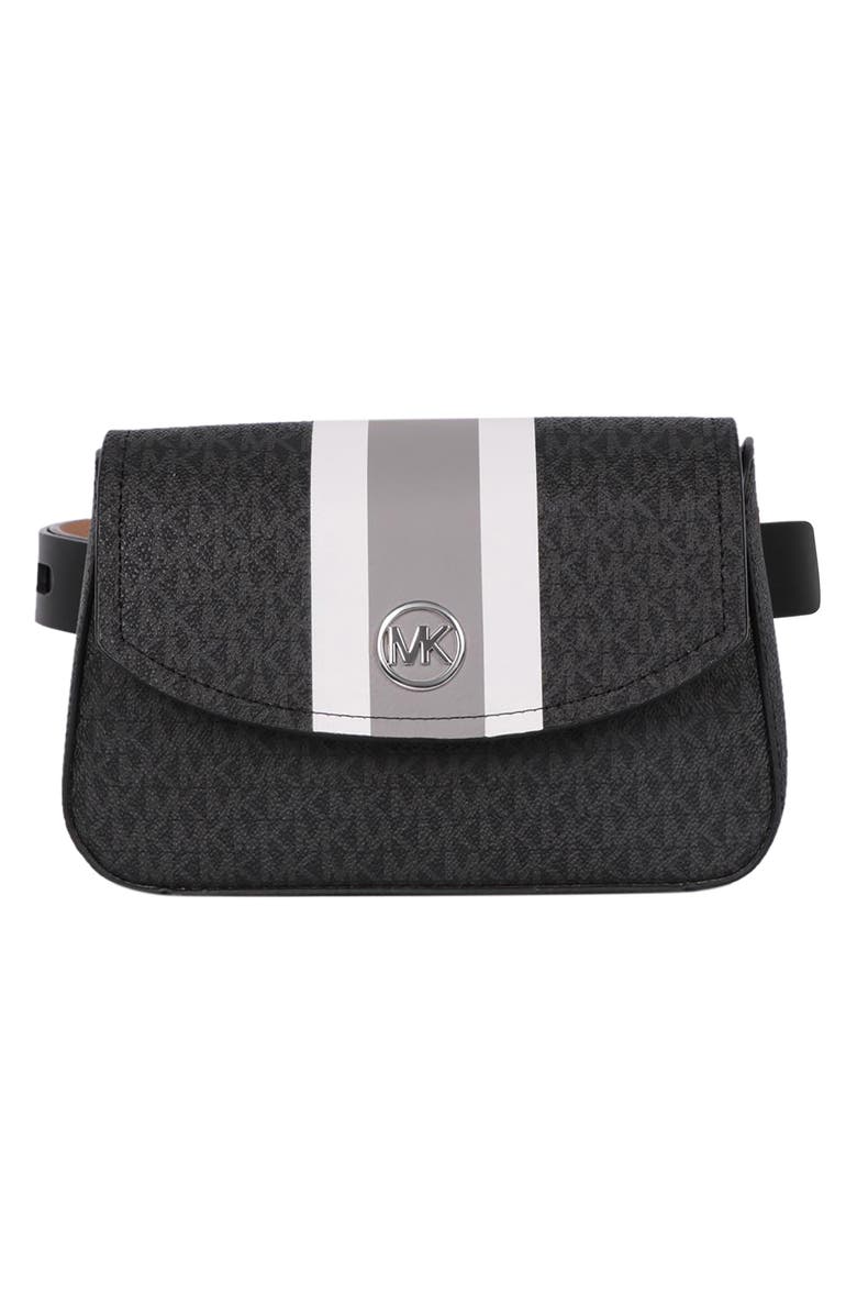 Michael Kors Logo Belt Bag, Main, color, 