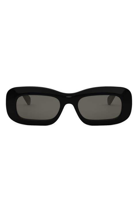 53mm 3Dots Rectangular Sunglasses