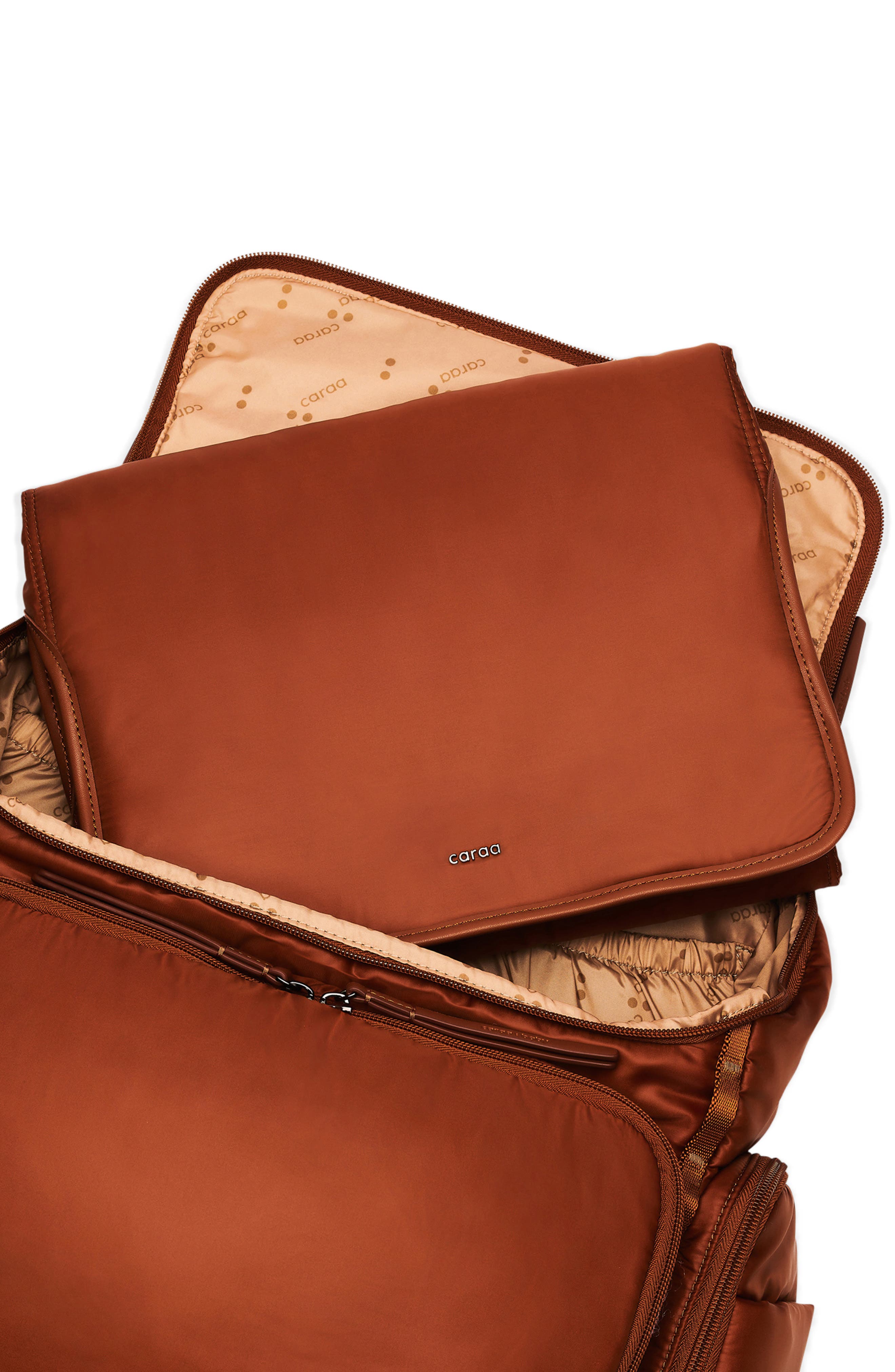 Caraa Baby Folding Changing Mat, Alternate, color, Clay