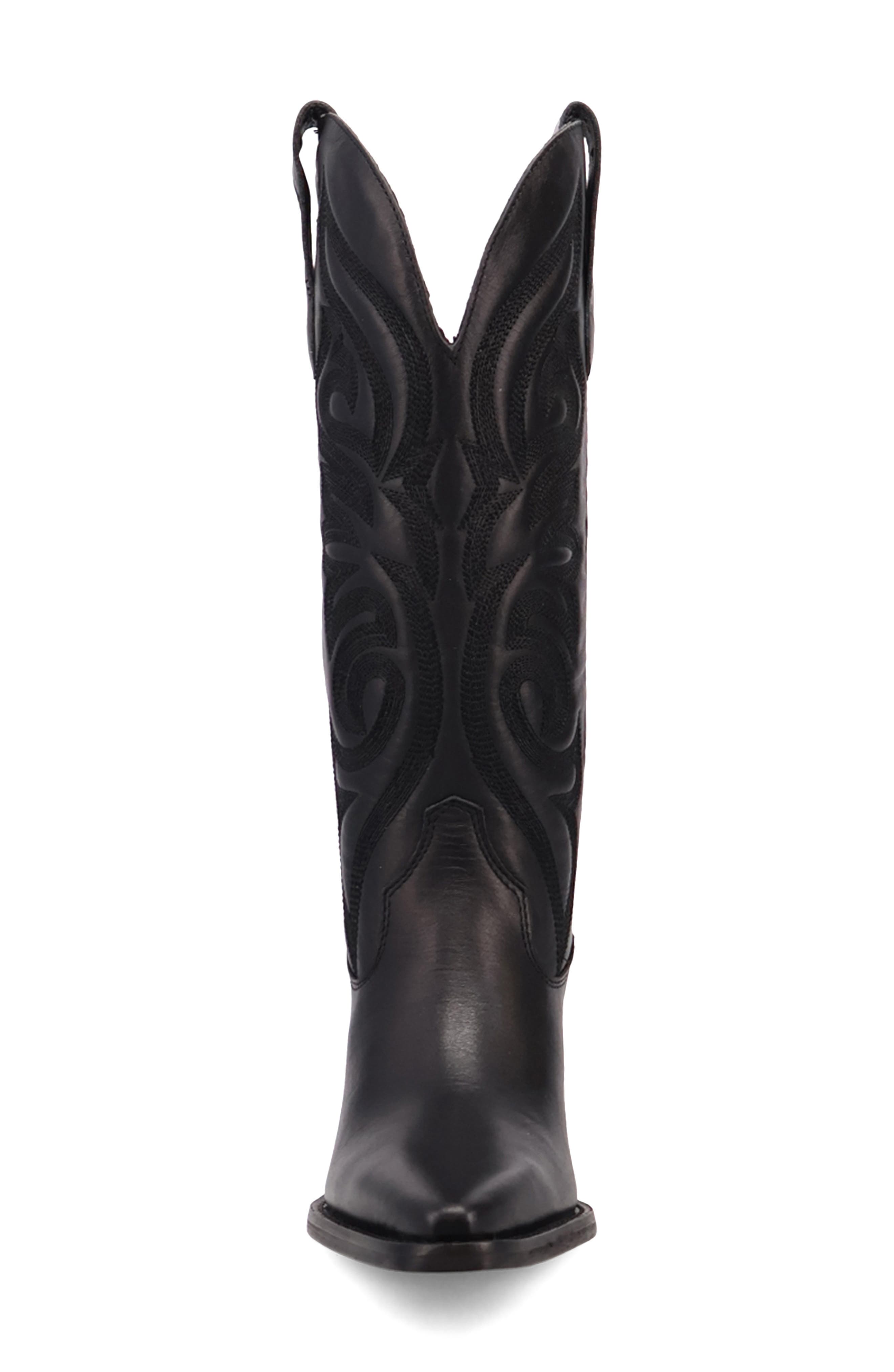 Dingo Hensley Western Boot, Alternate, color, Black