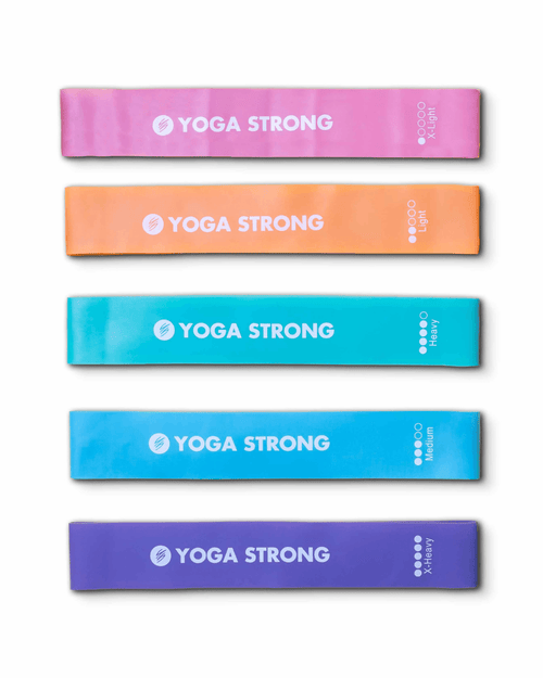 Yoga Strong Mini Resistance Bands in Various Colors  product
