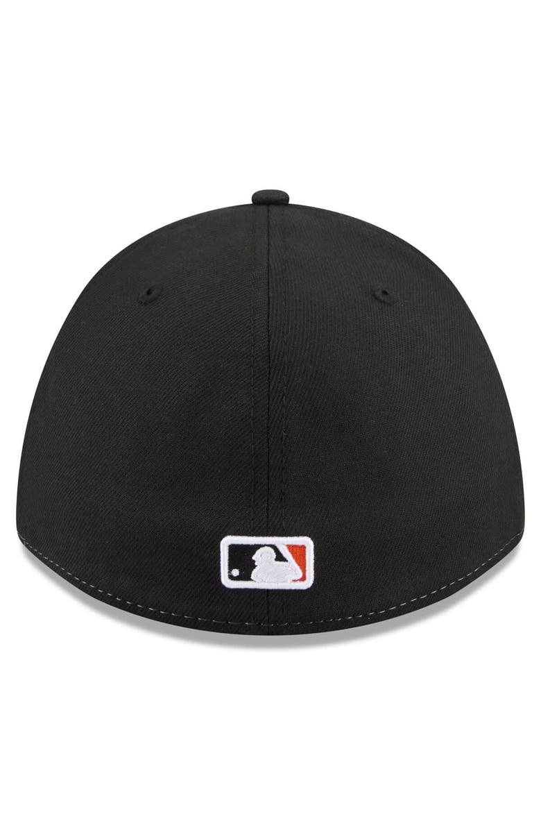 New Era Men's New Era Gray/Black San Francisco Giants Player Replica Alternate 39THIRTY M-Crown Flex Hat, Alternate, color, Gray