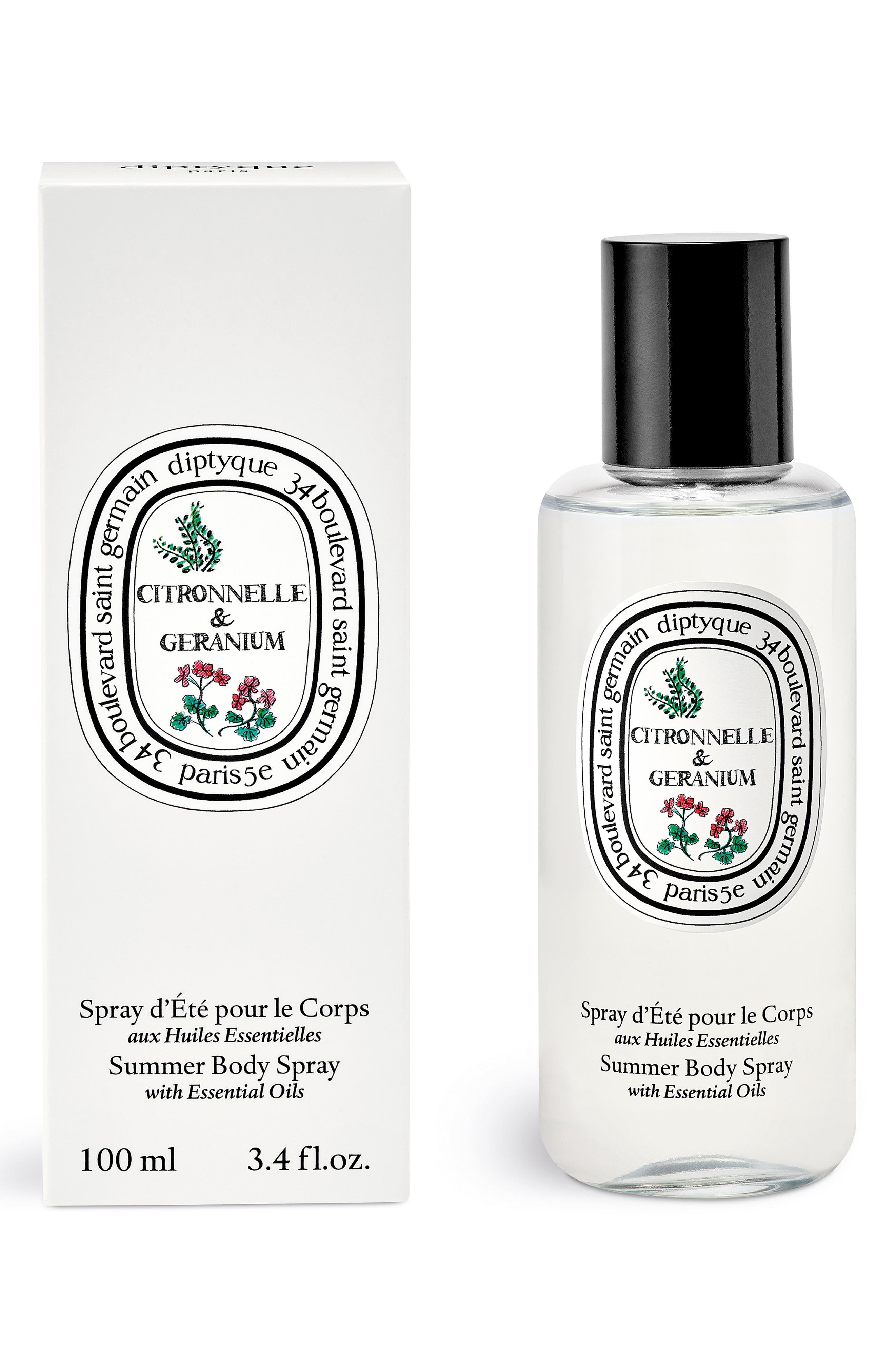 Diptyque Citronelle & Geranium Summer Body Spray (Nordstrom