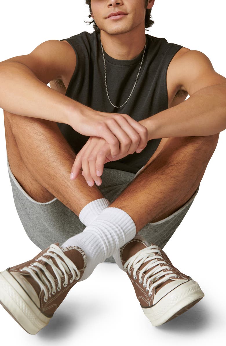 Lucky Brand Venice Burnout Muscle Tank, Alternate, color, 