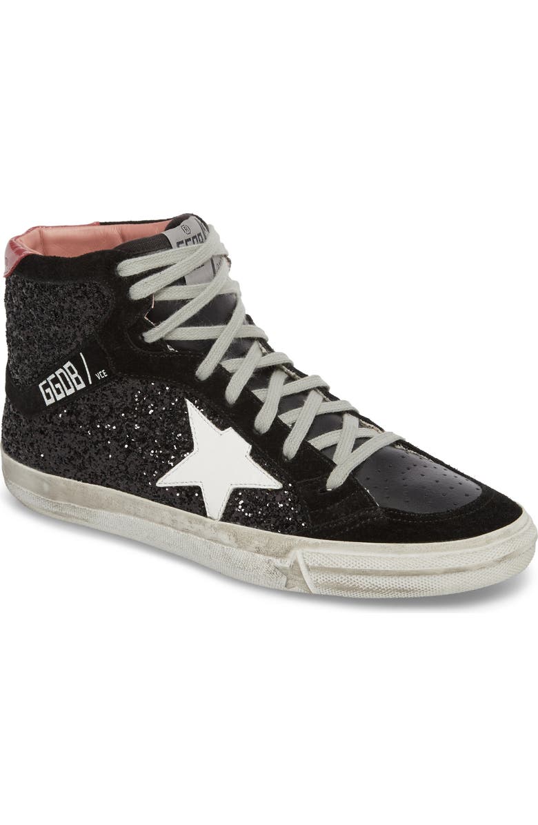 Golden Goose 2.12 Star High Top Sneaker, Main, color,