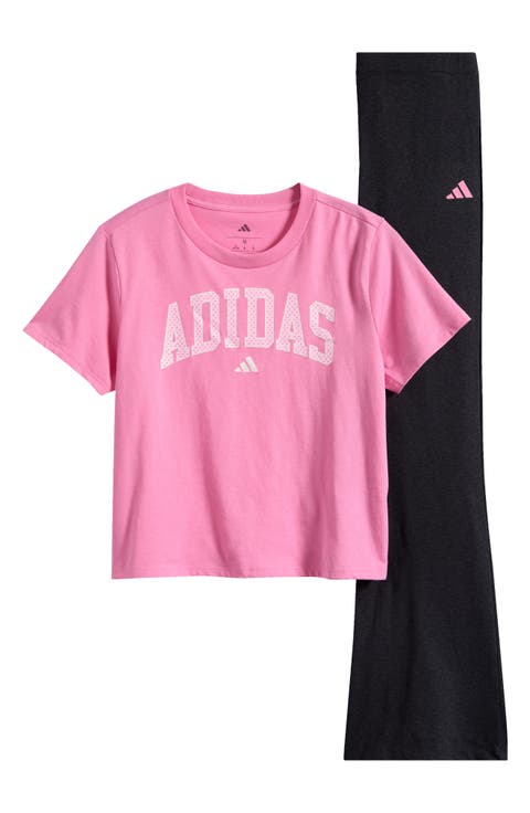 Kids' Tee & Flare Pants Set