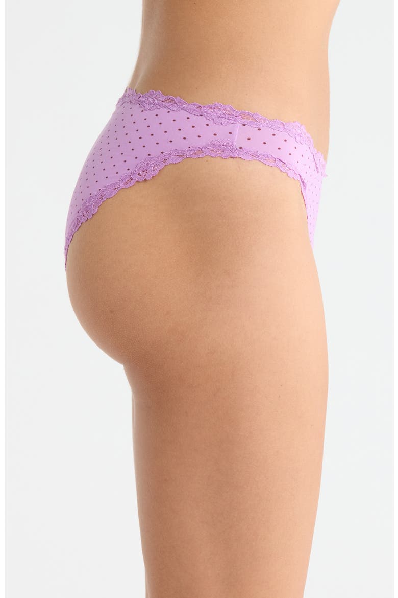 Intimately FP Charlie Micro Bikini, Alternate, color, PURPLE DOT
