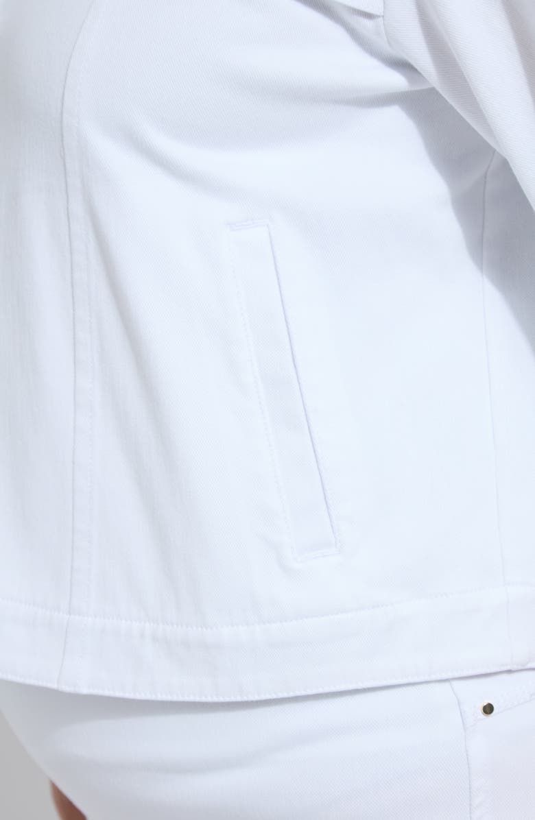 Lysse Remi Denim Jacket, Alternate, color, White