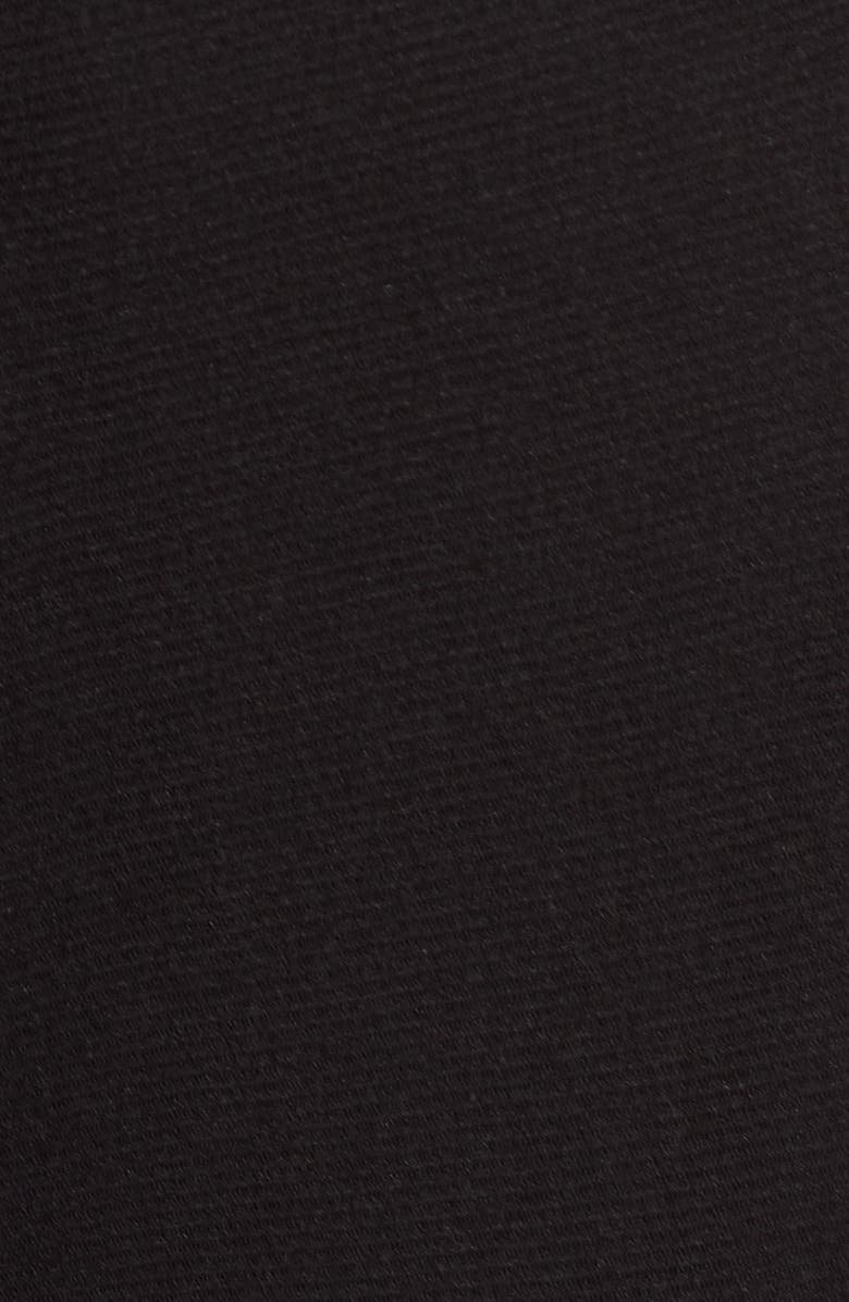 Eliza J Ruched Bodice Off the Shoulder Mesh Jumpsuit, Alternate, color,