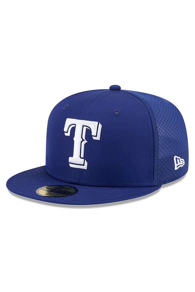 Men's New Era Royal Texas Rangers 2026 Batting Practice 59FIFTY Fitted Hat, Main, color, Royal