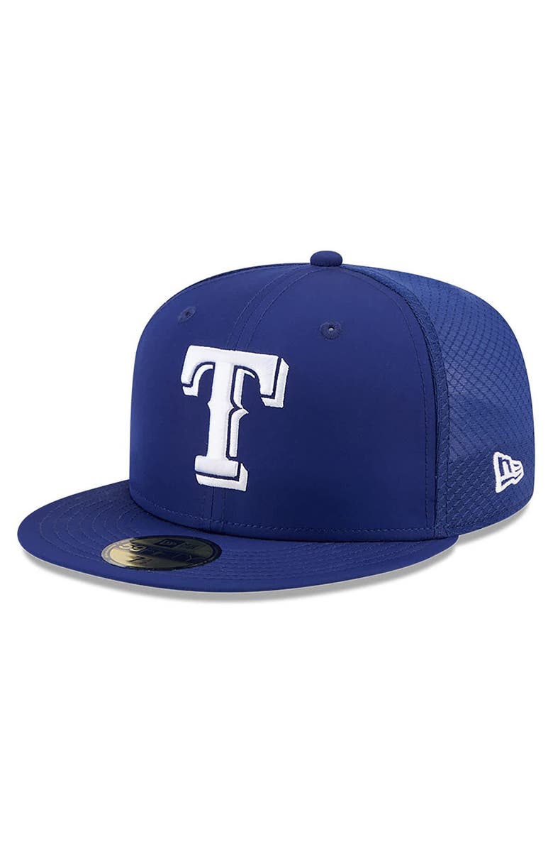 New Era Men's New Era Royal Texas Rangers 2026 Batting Practice 59FIFTY Fitted Hat, Main, color, Royal