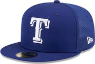 New Era Men's New Era Royal Texas Rangers 2026 Batting Practice 59FIFTY Fitted Hat