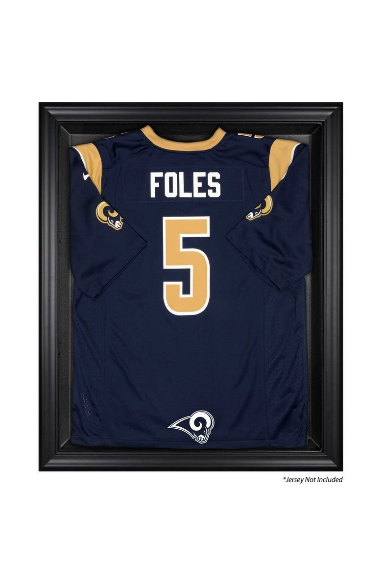 FANATICS AUTHENTIC St. Louis Rams Black Framed Jersey Display Case, Main, color, 