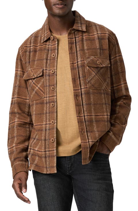 Seymore Brushed Cotton Overshirt