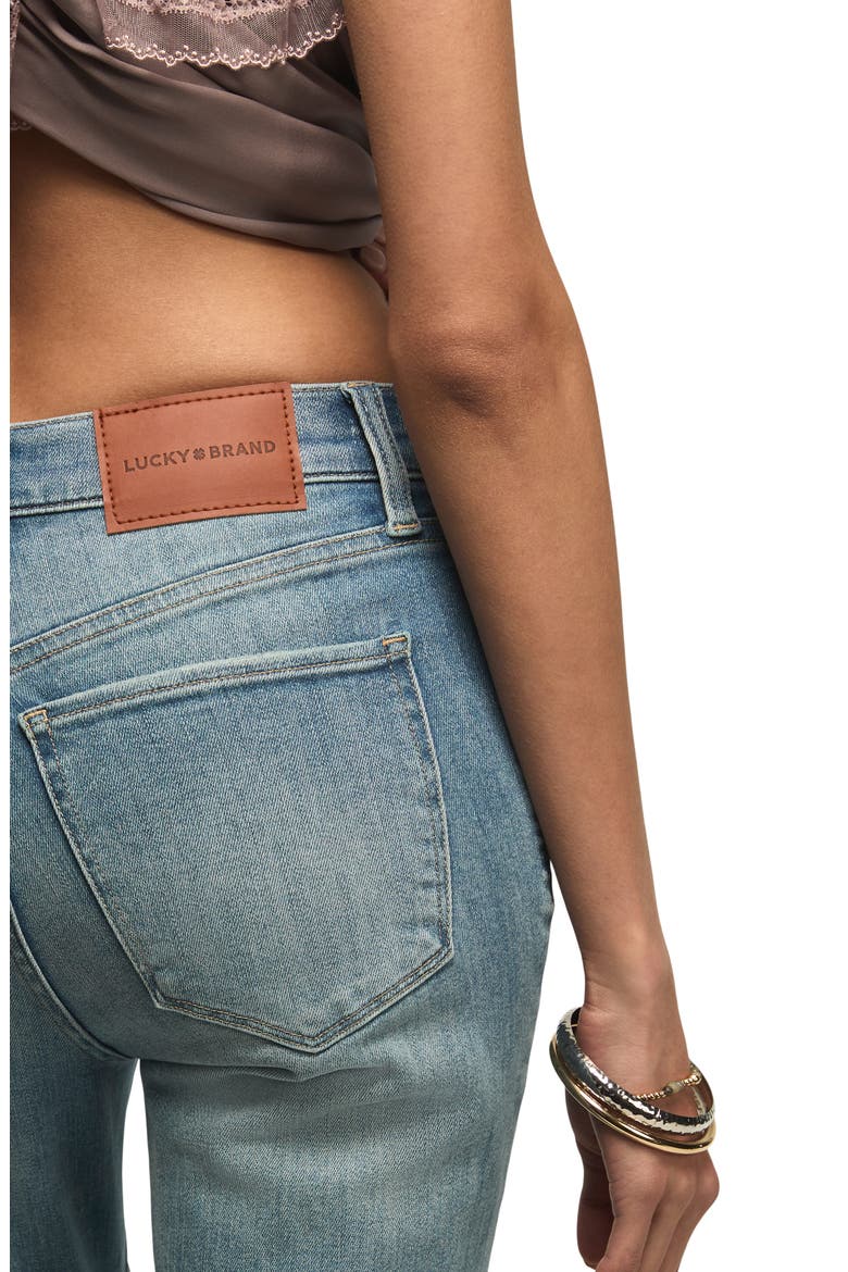 Stevie High Waist Flare Jeans, Alternate, color, HERE WE GO INDIGO WASH