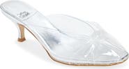 Jeffrey Campbell Crystala Knotted Open Toe Slide Sandal