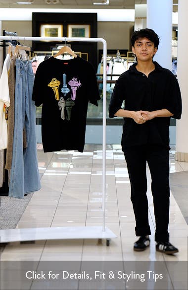 The Palms Embroidered Oversize T-Shirt