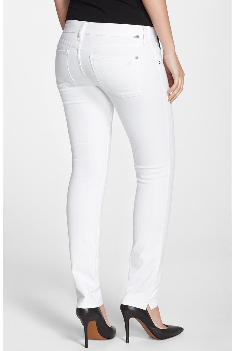 'Angel' Ankle Cigarette Maternity Jeans, Alternate, color, LILY