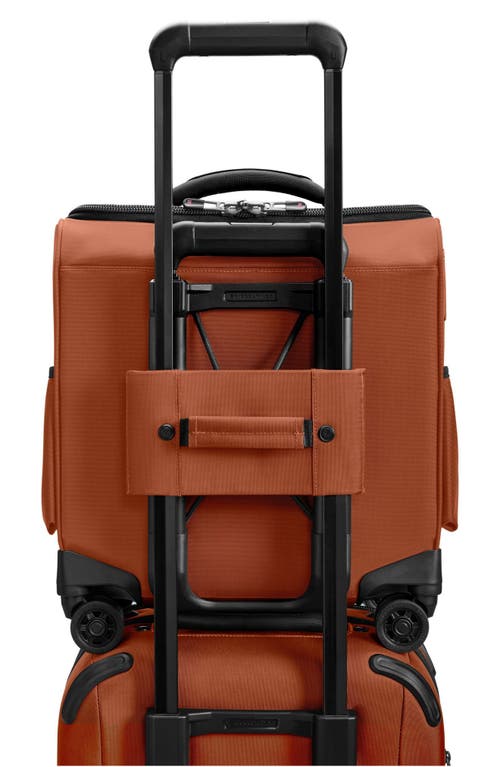 Briggs & Riley Zdx Cabin Spinner Suitcase In Brown