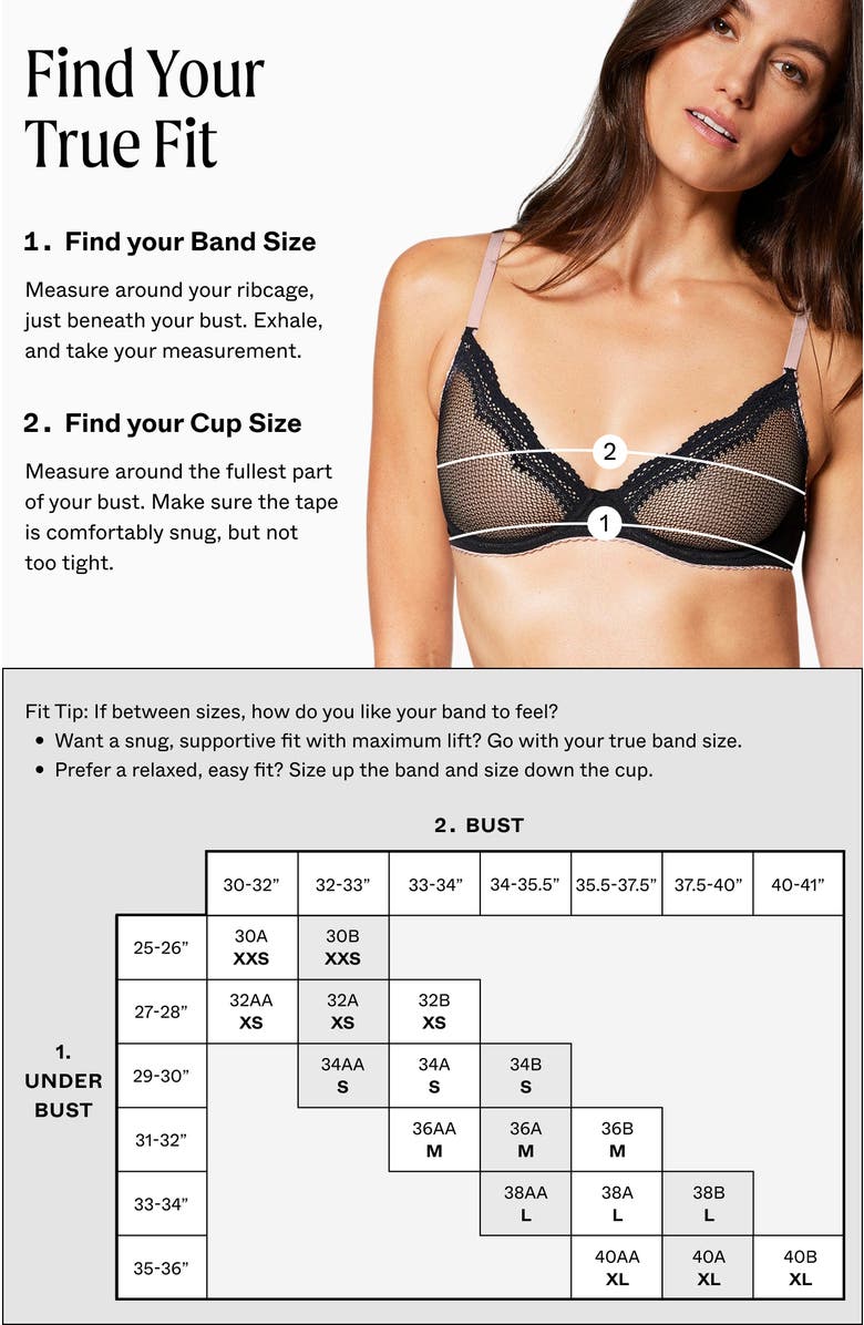 Pepper Signature Unlined Demi Bra, Alternate, color, Black