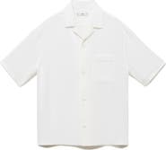 MANGO Regular Fit Camp Shirt