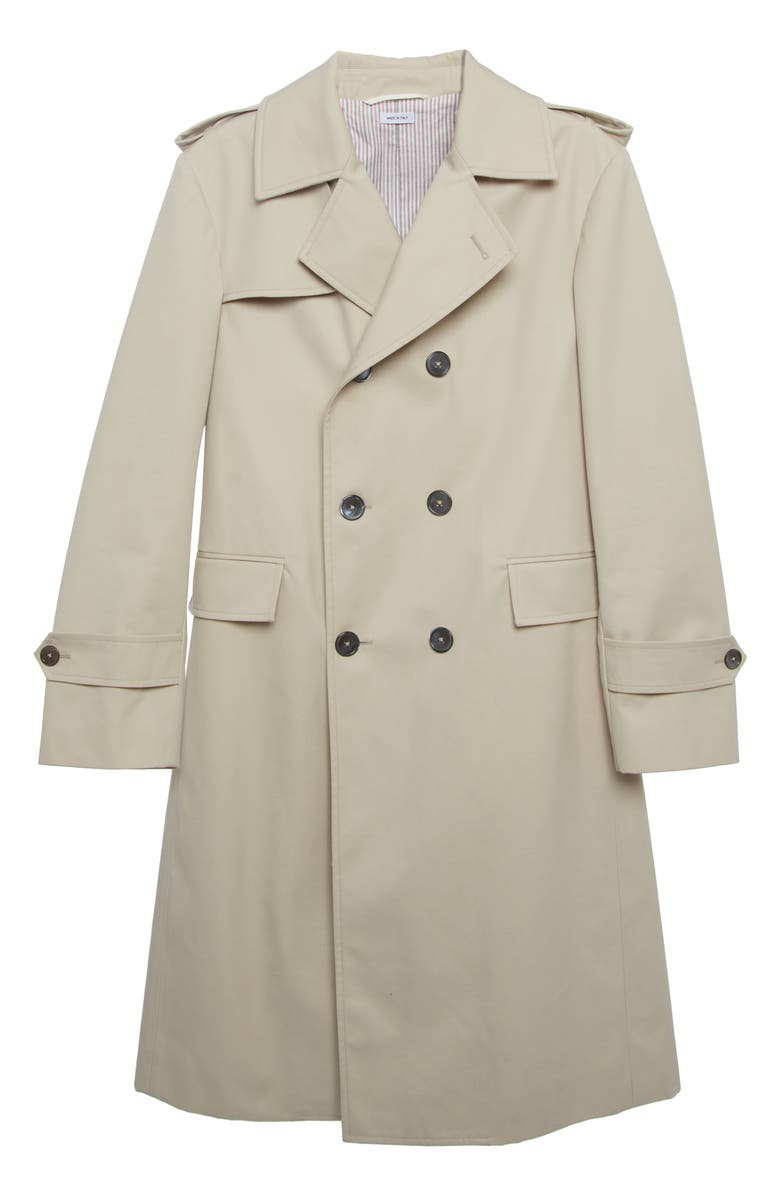 Thom Browne Unconstructed Trench Coat, Alternate, color, 