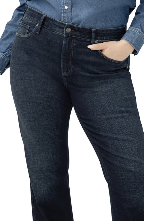 Silver Jeans Co. Suki Curvy Mid Rise Bootcut Jeans In Blue