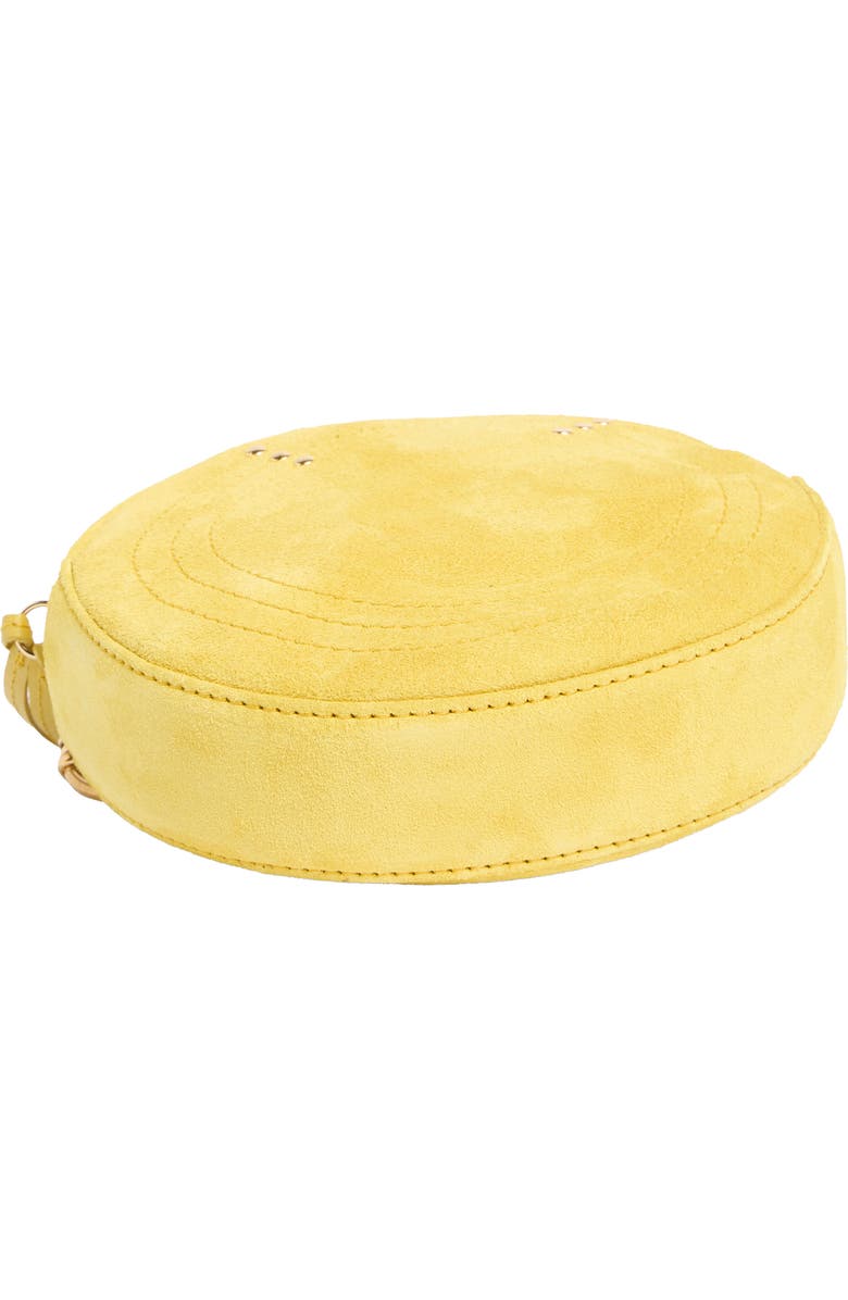 Longchamp Cavalcade Suede Belt Bag, Alternate, color, Acid