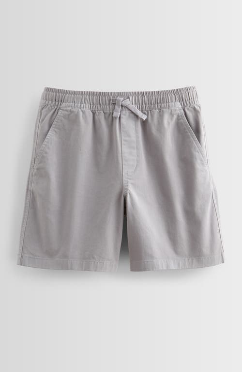Nordstrom Kids' Essential Stretch Twill Shorts In Grey Sleet