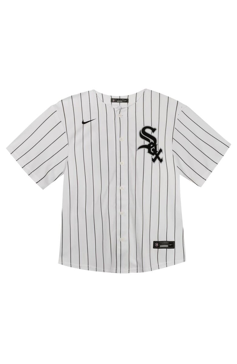 Nike Toddler Nike Yoan Moncada White Chicago White Sox Home Game Jersey, Alternate, color,