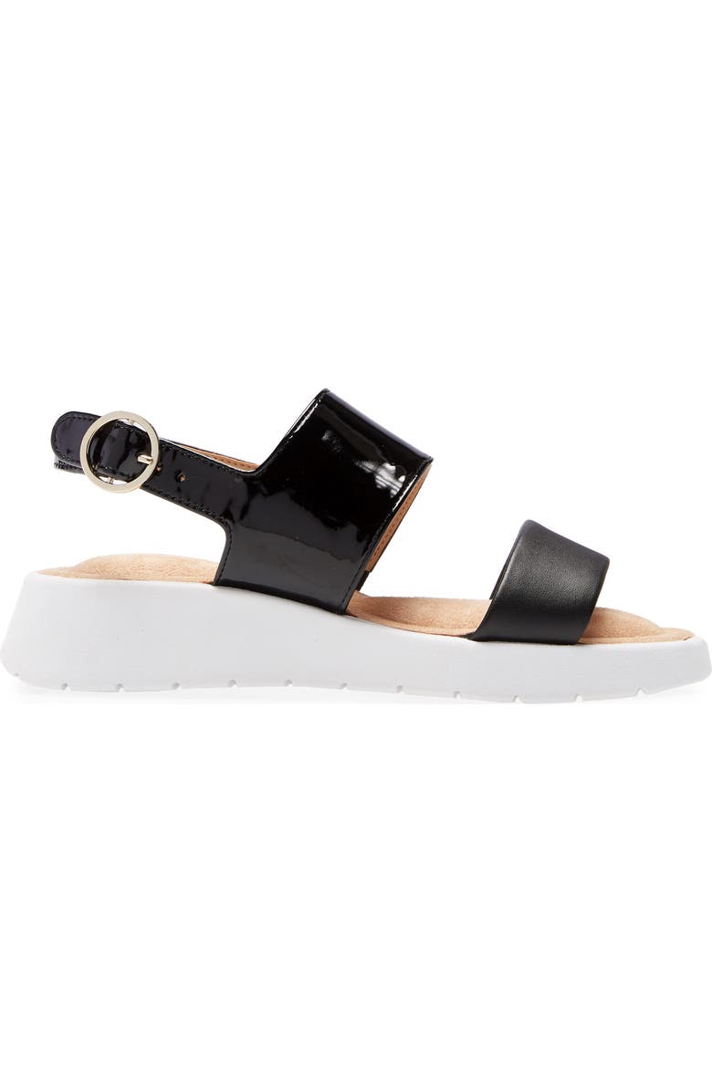 Taryn Rose Laura Platform Wedge Sandal, Alternate, color,