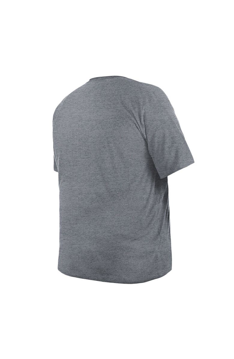 New Era Men's New Era Gray New York Jets Big & Tall Helmet Historic Mark T-Shirt, Alternate, color, 