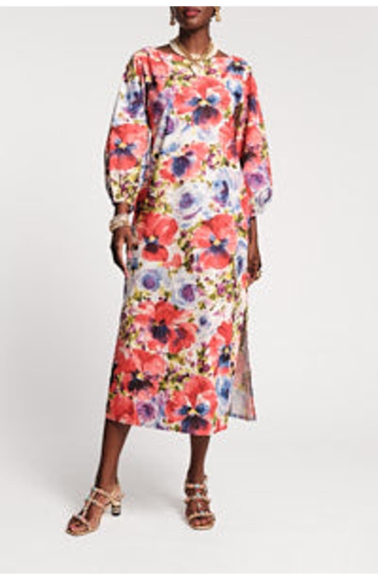 Frances Valentine Minnow Maxi Dress, Main, color, Pink/Purple/Multi