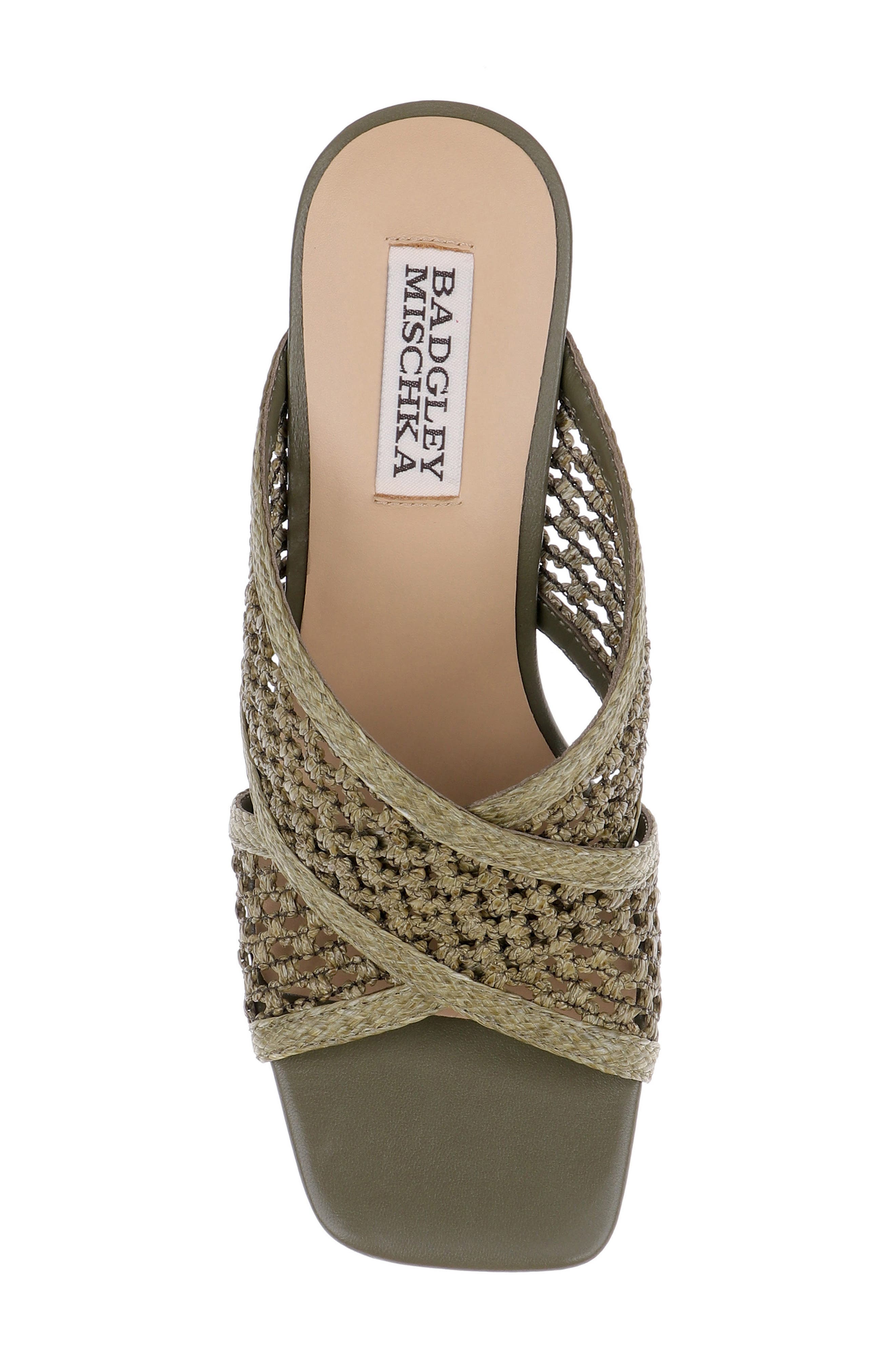Xandria Wedge Sandal, Alternate, color, OLIVE