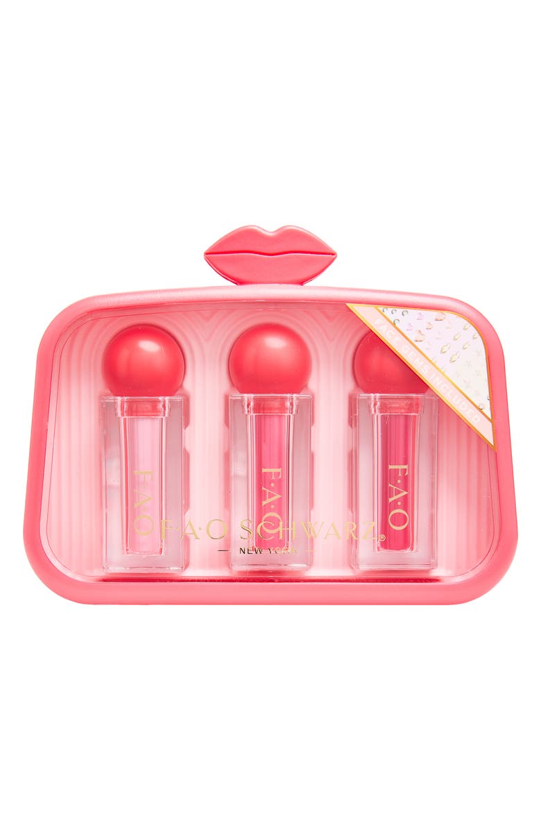 FAO Schwarz Cosmetics Lipstick Toy Set, Main, color, Light/ Pastel Pink