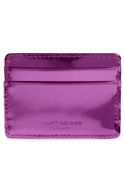 Kurt Geiger London Kensington Card Holder In Brown