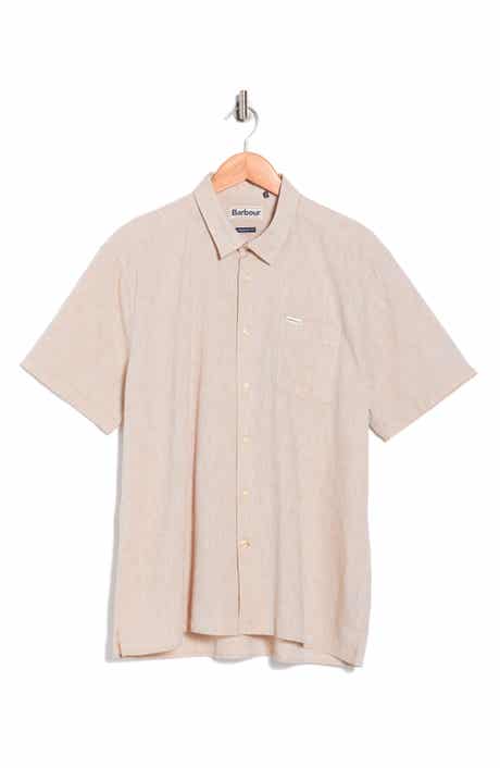 Barbour Nelson Linen & Cotton Button-Up Shirt