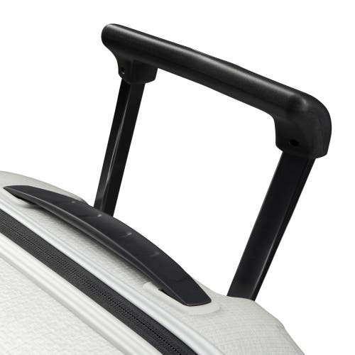 Samsonite C-lite Hardside 33-inch Extra Large Checked Spinner Luggage In Off White