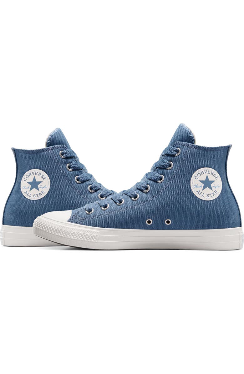 Converse Chuck Taylor All Star Canvas High Top Sneaker, Alternate, color, Lakeside Blue/ Light Blue