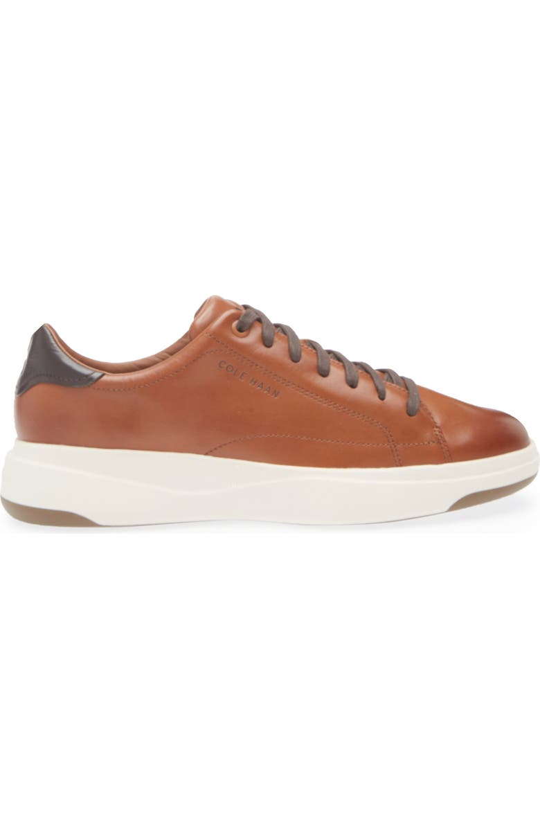 Cole Haan Grandpro Tennis II Shoe, Alternate, color, British Tan / Dark Chocolate