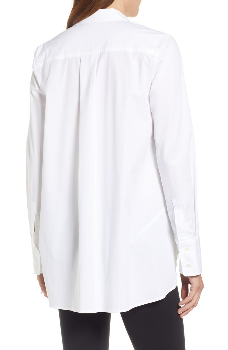 HATCH The Classic Maternity Button-Up Shirt, Alternate, color, White