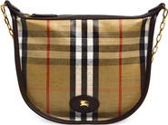Burberry Coated Canvas Shoulder Bag