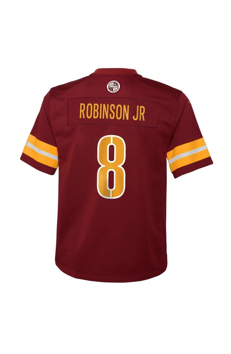 Nike Youth Nike Brian Robinson Jr. Burgundy Washington Commanders Game Jersey, Alternate, color, 